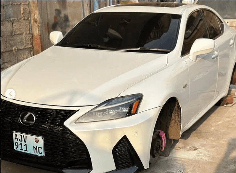 Lexus IS250 Jantes - Antes